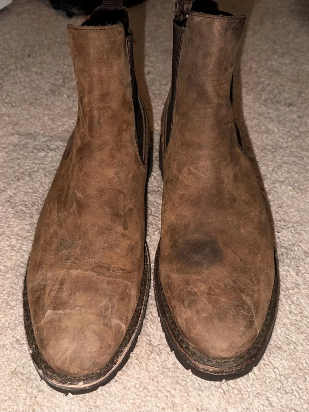Men's Thursday Boots Brown Chelsea Boots - Classic Slip-On Work Style